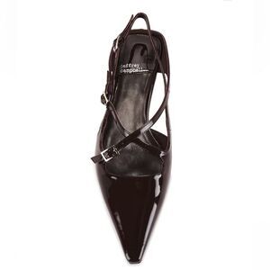 Jeffrey Campbell Fax-Me-Lo Pumps in Brown flats shoes Revolve 10